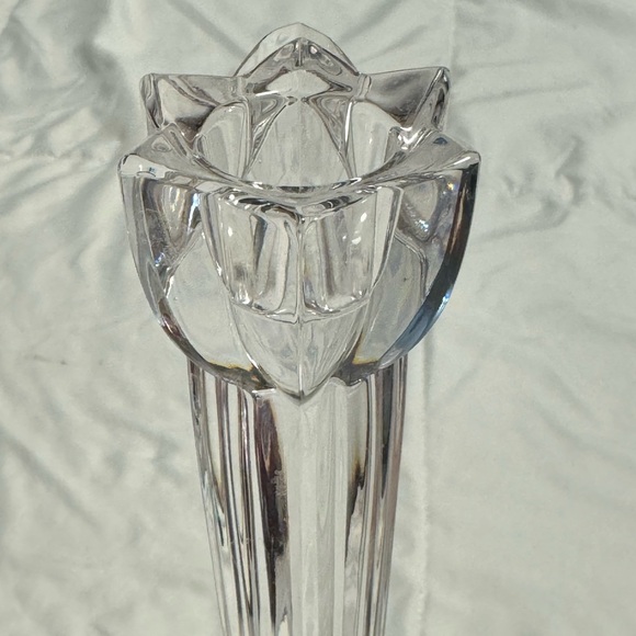 Pair of Crystal Mikasa Flower Song Tulip Top
Candle Holders 10" Elegant EUC VTG - Picture 14 of 14
